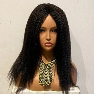 Human hair kinkywig